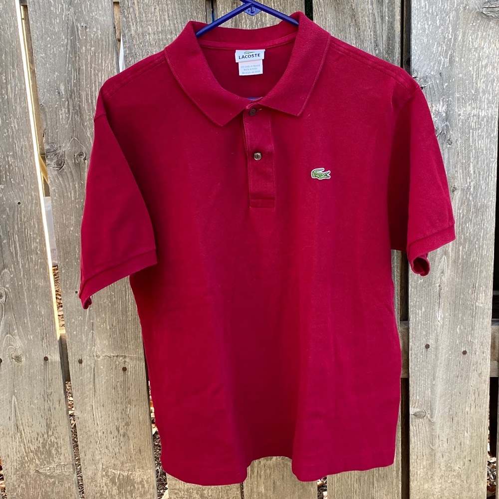 Lacoste Polo Shirt 6 Red